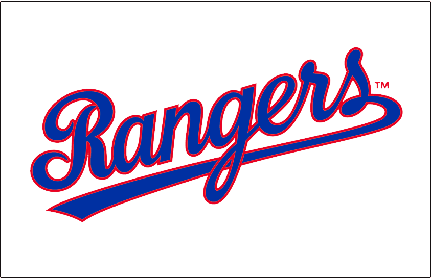 Texas Rangers 1984-1993 Jersey Logo t shirts DIY iron ons v2